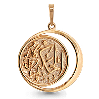 Подвеска Золото красное 12658,1