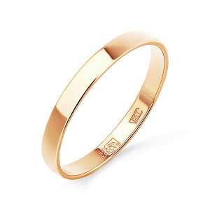 Кольцо обручальное Золото красное 1400008174