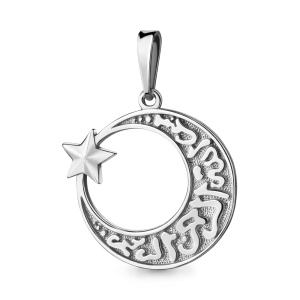 Подвеска Серебро родированное 12655.5