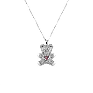 Колье Серебро родированное И5-922-23-61