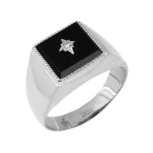 Кольцо Серебро родированное 3302397р