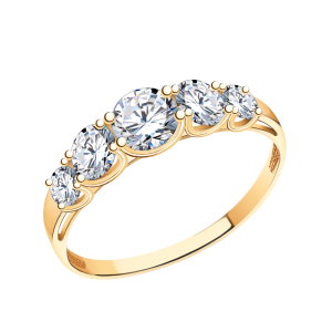 Кольцо Золото красное 11226