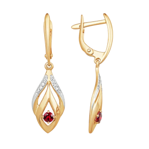 Серьги Золото красное С13413255гр