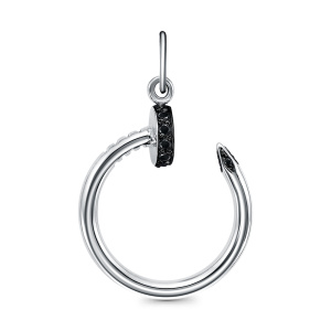 Подвеска Серебро родированное с032351-5