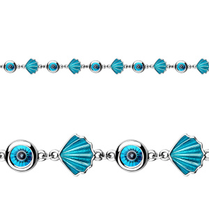 Браслет Серебро родированное 74326100