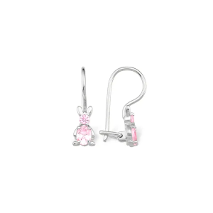 Серьги Серебро родированное 12100111799-502