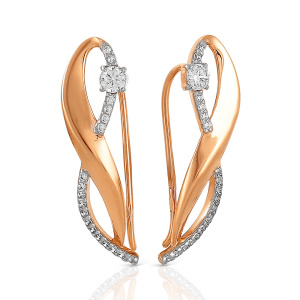 Серьги Золото красное 16-02-0001-26456