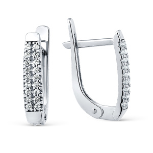 Серьги Серебро родированное 320701F898