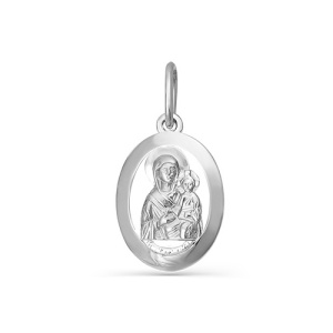 Подвеска Серебро родированное с031359