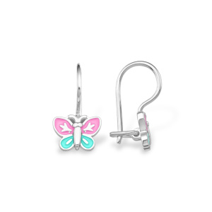 Серьги Серебро родированное 12004111315