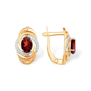 Серьги Золото красное С13413867гр