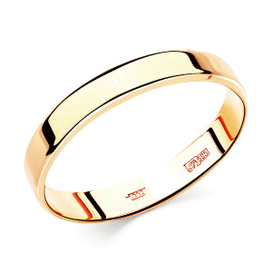 Кольцо обручальное Золото красное 1400008251