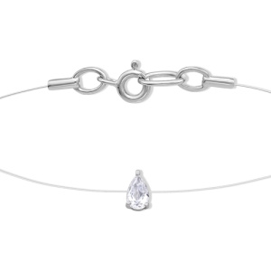 Колье Серебро родированное 1610018279-501