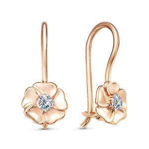 Серьги Золото красное 2664207 1 1 1