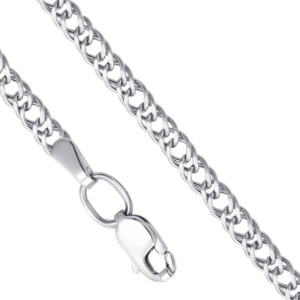 Цепь Серебро родированное БГР45