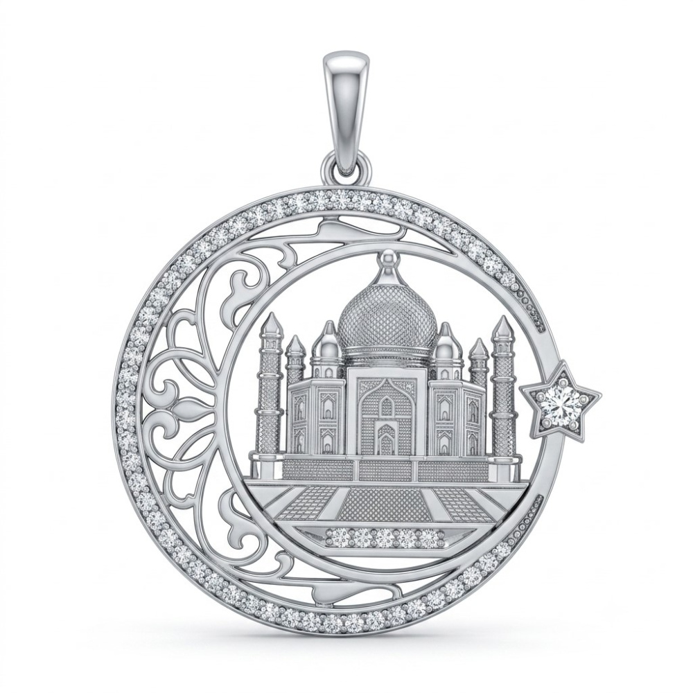 Подвеска Серебро родированное 9U027268л