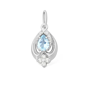 Подвеска Серебро родированное 1321017246-1