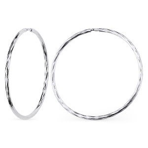 Серьги Серебро родированное 3400817037-10