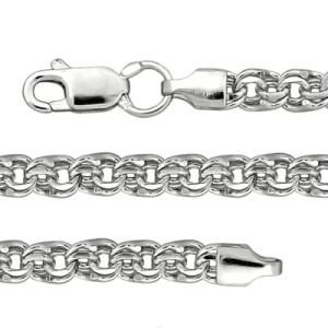 Цепь Серебро родированное БГР80