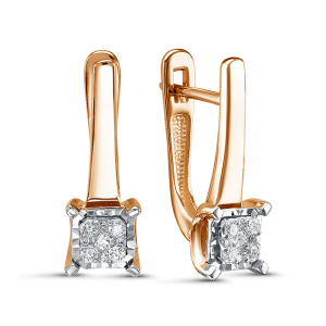 Серьги Золото красное С2952-120