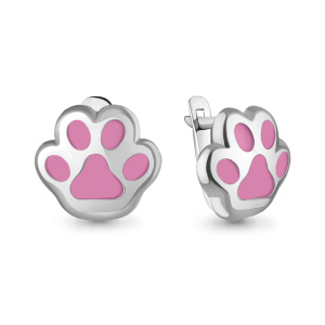 Серьги Серебро родированное 35059.5