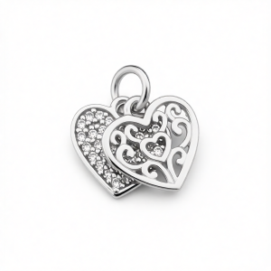 Подвеска Серебро родированное 320703F760л