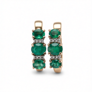 Серьги Золото красное 02-4872 КИ