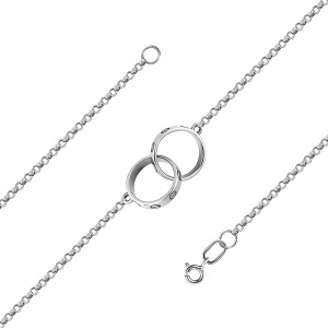 Браслет Золото белое 40-12-0000-80760