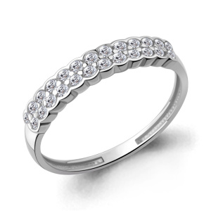 Кольцо Серебро родированное 600722А.5