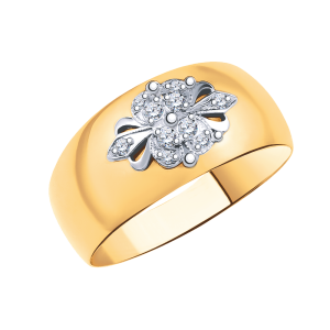 Кольцо Золото красное 10359