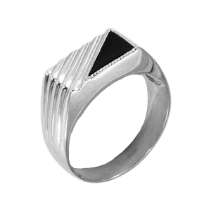 Кольцо Серебро родированное 3302013р