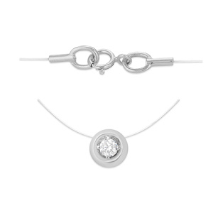 Колье Серебро родированное 1610011919-1