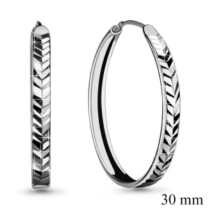 Серьги Серебро родированное 32082.5