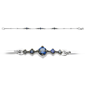 Браслет Серебро родированное 354704G279-1871