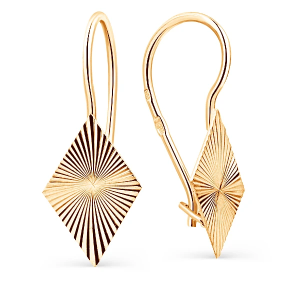 Серьги Золото красное 1400812551