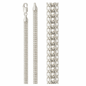 Цепь Серебро родированное 366706042055