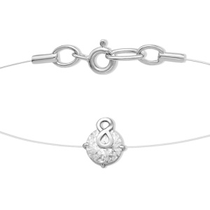 Колье Серебро родированное 1610019258-501