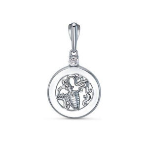 Подвеска Серебро родированное С034034