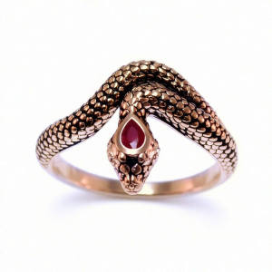 Кольцо Золото красное 129R0313 КР