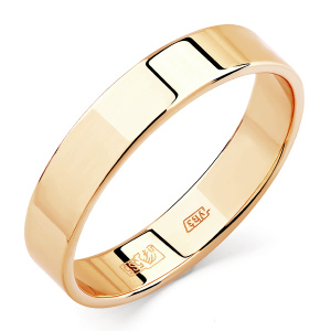 Кольцо обручальное Золото красное 1400008196