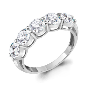 Кольцо Серебро родированное 67391А.5