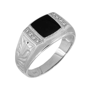 Кольцо Серебро родированное 3302070р