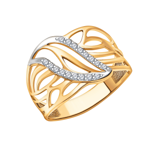 Кольцо Золото красное 10214