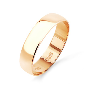 Кольцо обручальное Золото красное 1400008177