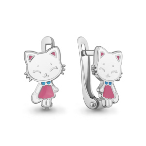 Серьги Серебро родированное 34926.5