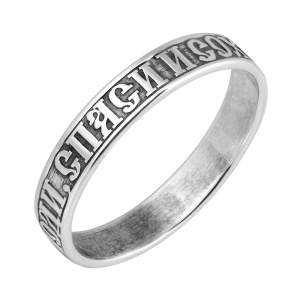 Кольцо обручальное Серебро родированное 15-0488-24-00