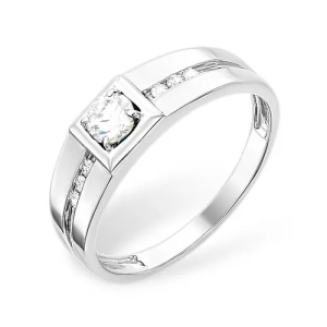 Кольцо Серебро родированное 1010018243-503