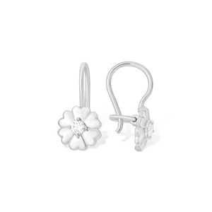 Серьги Серебро родированное 1210013814-501