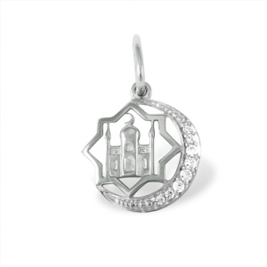 Подвеска Серебро родированное 1310010408-1