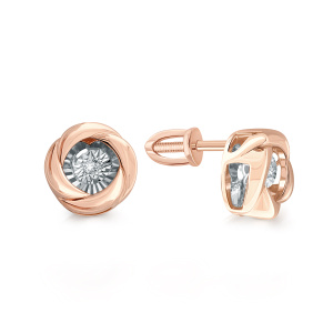 Серьги Золото красное 099836_07_01_001_0001